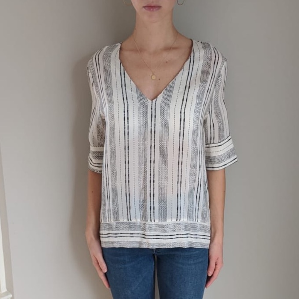 Silk tee